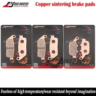 Copper sintering Front Rear Brake Pads For HONDA CB 650 F CB650 F CB650F CBR 650 F CBR650 F CBR650F 