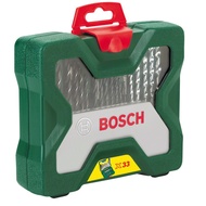 Premium Bosch X-Line 33 Piece Drill &amp; Screw Bit Set (Green)