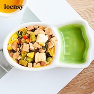 Ioensy Hamster Food Bowl Cute Small Pets Feeding Dish for Ferret Squirrels Chipmunk