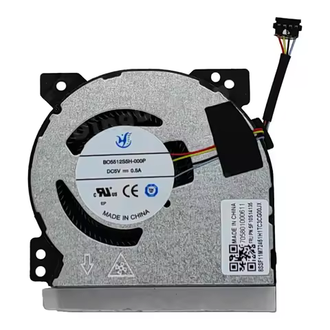 D+Replacement New CPU Cooling Fan for Lenovo Legion Go 8APU1 5F10S14134 5F10S14135 705801000611 BD55