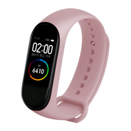 LuckyWd นาฬิกาวัดชีพจร ความดัน ระดับออกซิเจนในเลือดนับก้าว M4 Smart Watch Band นาฬิกาเด็ก นาฬิกาผู้ใ