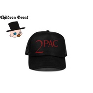 Snapback hat TUPAC SHAKUR 2PAC trucker rapper plain black caps hat baseball net