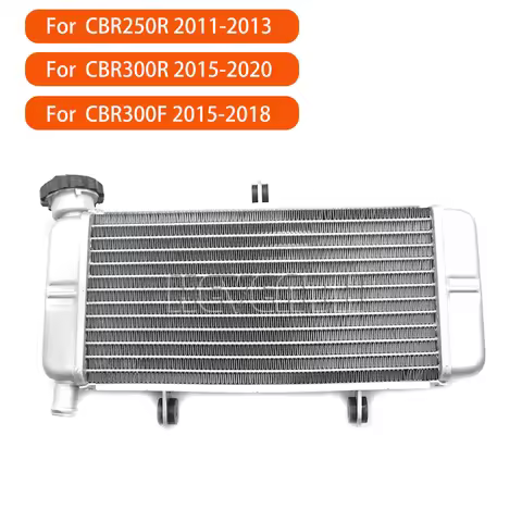 CBR 250R Motorcycle Engine Radiator For Honda CBR250R 2011-2013 CBR300R 2015-2020 CBR300F 15-18 Wate