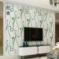 New diamond-studded circular suede TV background wallpaper for living room and bedroom3D 3D Embossed