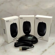 LOGITECH B-100 USB Wired Mouse Computer Mouse Logitech Mouse