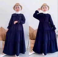 Gamis polos anak/ midi dres anak polos