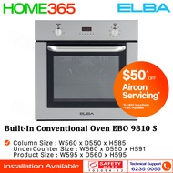 Elba Built-In Conventional Oven EBO 9810 S