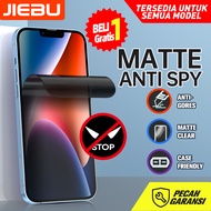 Jiebu Matte Anti Spy Anti Scratch Hydrogel Xiaomi 13t/13t pro/12 lite/10 pro/14-Not Tempered Glass Buy1 Free1