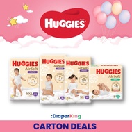 💕 BEST DEAL 💕 Huggies Airsoft (f.k.a Gold) Diapers Tape & Diaper Pants - Carton Sales