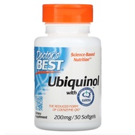 Doctor's Best, Ubiquinol with Kaneka 200 mg 30 Softgels