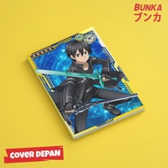 Anime Sword Art Online Kirahaya kazuto Aincard B Hardcover A5 Notebook Notes Agenda Planner Journal