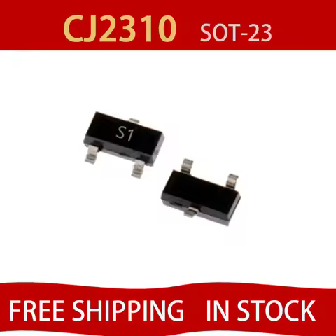 50pcs CJ2310 2N7002K 2N7002 BSS138 CJ3400 CJ3402 CJ2306 CJ2304 CJ2312 CJ2302 CJ3134K SOT-23 N-channe