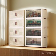 [Kitchen Storage Bedside Table Storage Rack Bedside Bedroom85CM Floor-standing Multi-layer Storage R