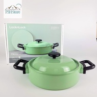 Nồi chảo chống dính Lock&Lock Decore thiết kế tinh tế nhiều màu nhiều size lựa chọn LDE1142 LDE1181