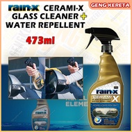 ️Rain-X / Rain - X / Rain X / RainX Cerami-X Glass Cleaner + Water Repellent 473ml Spray Window Mirr