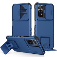 03 Robot Case Stand Xiaomi Redmi Note11 Note11s Note11Pro Note8 Note8Pro Note9s 9Pro Slide Camera Shockproof Cover
