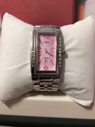 Ellesse 200米防水 粉紅 不銹鋼帶女裝手錶