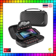 JSAUX Carrying Case EVA+PU พร้อมสายสะพาย สำหรับ Nintendo Switch 2 (รุ่นปี 2025) BG0117