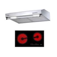 เตาฝัง+เครื่องดูดควัน MEX HVH632N+2950X60 (1191141)