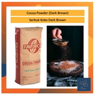 Favorich Dark Brown Cocoa Powder 100g, 500g, 1kg / Serbuk Koko Perang /棕色可可粉 (No Sugar, 100% Cocoa)