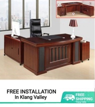 Q 10 -(3 options) Office Furniture / Office Table / L Shape Office Table 6 Feet L Shape Director Set