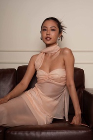 halfdayoff.co - Noire Top + Skirt / เซท ชุดออกงานสุดหรู ชุดออกงานเรียบหรู ชุดดินเนอร์ ชุดงานแต่ง ชุด