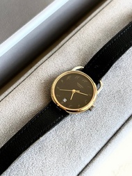 絕版古董錶 Hermes Arceau 二手男女裝皮革錶帶 手錶 腕錶 中古
