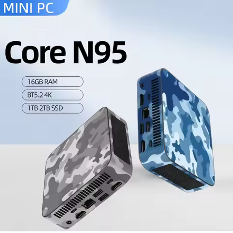 2026 New MINI PC Core N95 16GB RAM 1TB 2TB SSD WIFI 6 BT5.2 4K HD Mini Gaming Office Study Pc