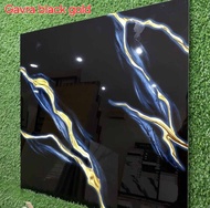 Granit lantai Arna Garva Black 60x60