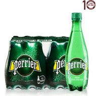 Perrier - Perrier 法國巴黎有汽天然礦泉水(膠樽裝)-原箱 500亳升-有氣 (新舊包裝隨機發送)