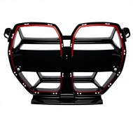 Performance Dry Carbon Front Grille CSL Style Car Grille Red Decoration M3 M4 G80 G82 G83 Front Bump