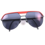 MYKITA LEICA ML02 手工太陽眼鏡，成色極佳，現款專利款，黑紅配色， 57□15 135mm，附原廠盒及眼鏡盒，德國製造，男款，原價 ¥127,600