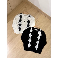 ARGYLE CARDIGAN