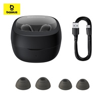 Baseus หูฟังบลูทูธไร้สาย รุ่น Bowie WM02 /  BD 1 True Wireless Earphones รองรับการเชื่อมต่อแอปฯ Blue