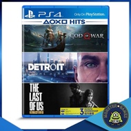 (The last + Ps Plus หมดอายุ) Detroit + god of war 4 (Zone 3) แผ่นแท้มือ1!!!!! (Ps4 games)(Ps4 game)(