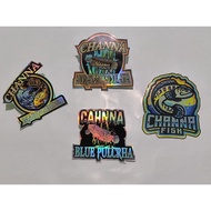 Channa NEMPEL Aquarium Stickers In BEGROUND Combination