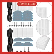 FEELING-Main Side Brush Filter Mop Cloth Kit For For Vyzzle D10 For ILIFE V20 Parts