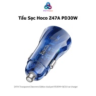 Hoco Z47A super fast car charger PD30W QC3.0 - Durable 2-port car charger - PKTM360