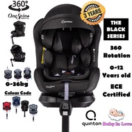 [3yr warranty+360 rotation + Turn to door+ Voucher] Quinton One Spin+ 360 Safety Car Seat-DEMO UNIT 
