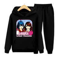 YMF - Setelan Sweater Hoodie Sakura School Simulator | Anak-Remaja ( SET Hoodie - Sakura School Simu