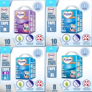 🔥CLEAR STOCK🔥SALES NOWLAMPIN DEWASA EKONOMI PLOVE STANDARD ADULT TAPE PAMPERS DEWASA PREMIUM QUALITY