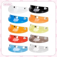 [utruiut] Retro Helmet Visor 3 Snap Sun Shade Protector for 3/4 Helmets Retro Helmets
