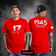 !! 8th Indonesian Independence Day T-shirt August 17, 1945 Adult Men's T-shirt/ andWanita