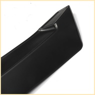 ✿ ✔ ♀ Honda CITY Matte Black Car Front Bumper Lip Double Chin Splitter Diffuser Body Kit
