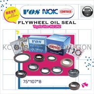VOS Viton / NOK CORTECO Flywheel Oil Seal Toyota Vios 1NZ 2NZ (75*107*8)