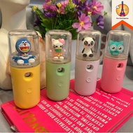 Nano Face Spray Doraemon Character Hello Kitty Panda Owl Viral Face Spray Nano Mist Spray Portable F