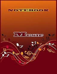 NOTEBOOK Music: Notebook Sketchbook for Drawing Doodling or Sketching to record musical notes with b