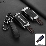 Zinc Alloy car Key Case Fob for Mazda EZ60 EZ-60 2026 2025 Cover Key Fob Shell Keybag Keychain Housi