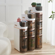 Gap Storage Cabinet Bathroom Toilet Tissue Box Paper Gap Storage Rack Storage Pulley Tidy-up Cosmeti