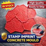 Stamp Imprint Concrete Mould DIY Pavement Floor Cement Mould Garden Walkway Stone Pattern Ready Stoc